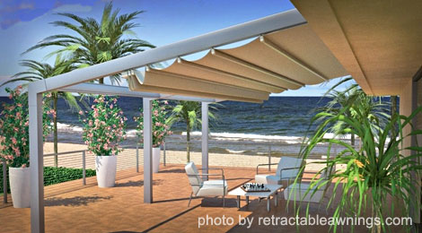 Home Design Tips Retractable Awnings, Patio Awning Designs